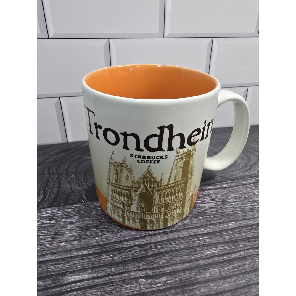 Starbucks Trondheim Global Icon Mug 2013 16 oz. RARE!